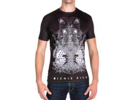 "Richie Rich" Terör baskılı Tshirt