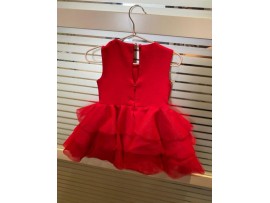 Tarsiani Kids hiç kullanılmamış 1 yaş Kırmızı Elbise